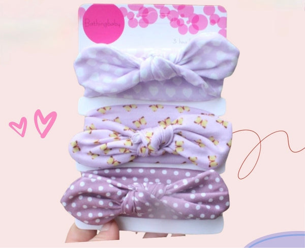 Princess Headband Set in purple